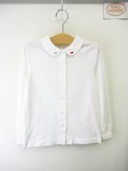 familiar、130cm、ブラウス、綿・ポリエステル、女の子用