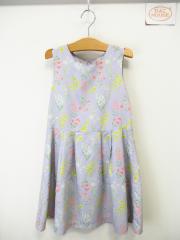 Petit main、130cm、ワンピース、ポリエステル、女の子用