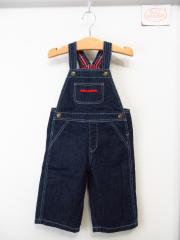 mikihouse、110cm、オーバーオール、綿、男の子用