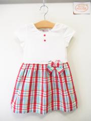 mikihouse、110cm、ワンピース、綿、女の子用