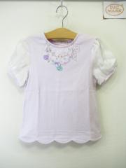 mezzo piano、140cm、カットソー、綿、女の子用