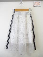 ANNA SUI Mini、130cm、スカート、ポリエステル、女の子用