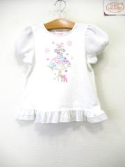 mezzo piano、130cm、カットソー、綿、女の子用