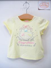 mezzo piano、100cm、Ｔシャツ、綿・ポリエステル、女の子用