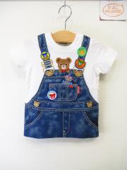 mikihouse、100cm、Ｔシャツ、綿、男の子用