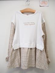 mezzo piano Junior、160cm、カットソー、綿、女の子用