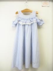 mezzo piano、140cm、ワンピース、ポリエステル、女の子用