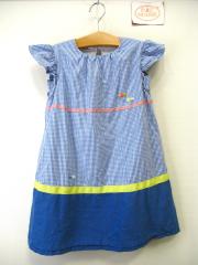 familiar、120cm、ワンピース、綿、女の子用