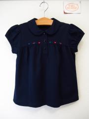 familiar、140cm、ブラウス、綿・ポリエステル、女の子用