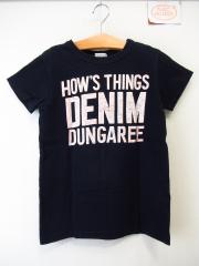 DENIM DUNGAREE、150cm、Ｔシャツ、綿、男女共用