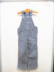 mikihouse DOUBLE.B、100cm、オーバーオール、綿・ポリウレタン、男女共用