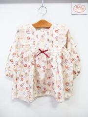 Petit main、120cm、チュニック、綿、女の子用