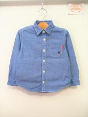 mikihouse DOUBLE.B、110cm、シャツ、綿、男の子用