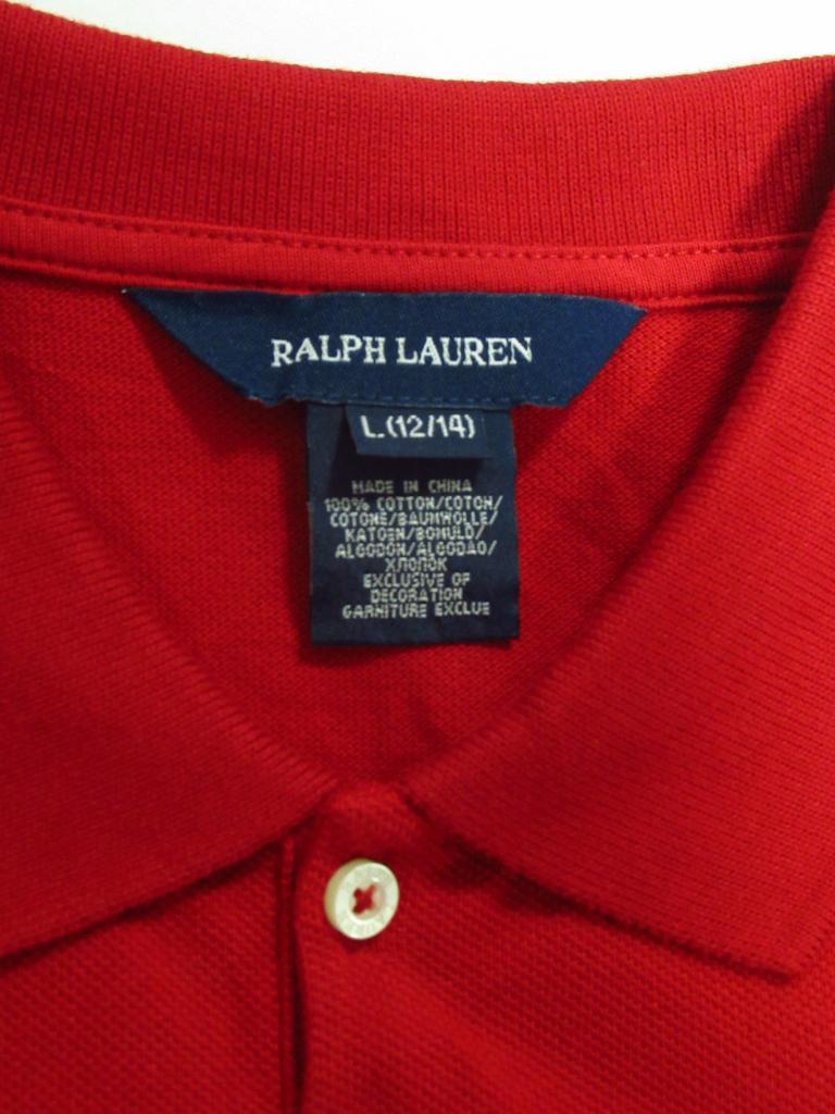 RaLph Lauren ワンピース　キッズ160cm ラルフローレン シャツワンピース キッズ160センチ - メルカリ