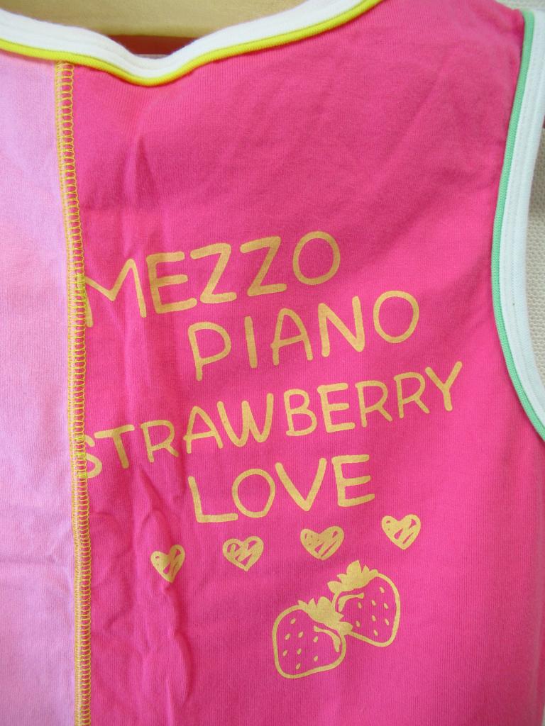 mezzo piano タンクトップ 150cm ひよこHOUSE｜mezzo pianoの