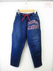 新品　未着用　デニムダンガリー　キッズ　100 ズボン DENIM DUNGAREE デニムアンドダンガリー ストレッチ裏毛 DYED