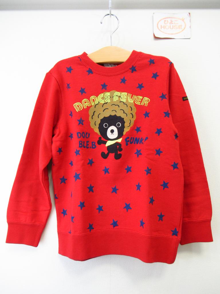 新品⭐︎ダブルB⭐︎限定トレーナー 140cm mikihouse DOUBLE.B トレーナー 140cm ひよこHOUSE｜mikihouse