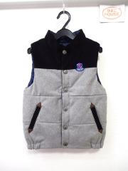 mikihouse Black Bear、120cm、ベスト、ポリエステル、男の子用