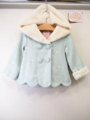 mezzo piano、100cm、コート、ポリエステル、女の子用
