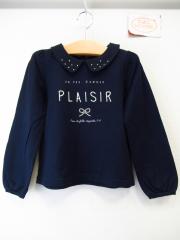 pom ponette junior、130cm、カットソー、綿、女の子用