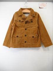 mikihouse DOUBLE.B、130cm、ジャケット、綿・ポリウレタン、男の子用