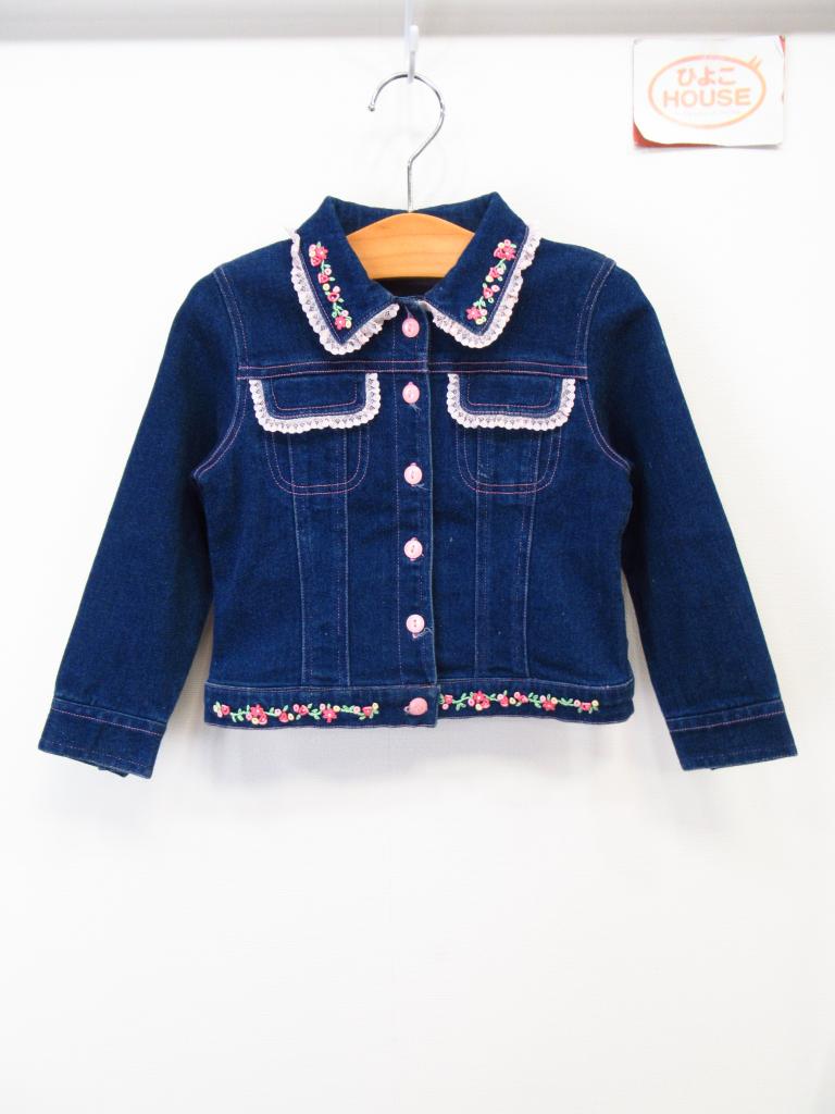 【バラ売り可】mezzo piano キッズ服13点　90サイズ 透かし柄 ZIPパーカ(90cm オフ ホワイト): キッズ - ナルミヤ