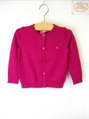 Bonpoint、100cm、カーディガン、毛、女の子用