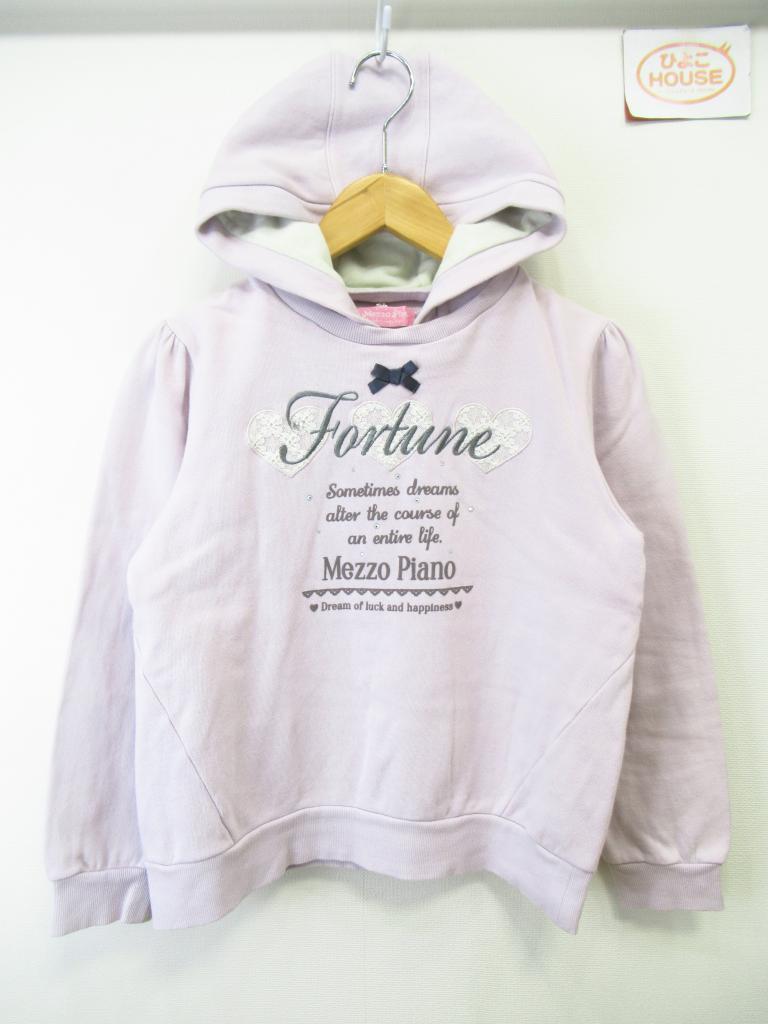 【mezzo piano】トレーナー(M/150cm) mezzo piano パーカー 150cm ひよこHOUSE｜mezzo pianoの子供服