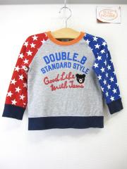mikihouse DOUBLE.B、100cm、トレーナー、綿、男の子用