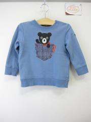 mikihouse DOUBLE.B、100cm、トレーナー、綿、男の子用