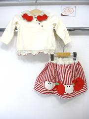 BABY CHEER、80cm、セットもの、綿・ポリエステル、女の子用