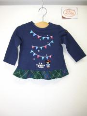 mikihouse DOUBLE.B、80cm、カットソー、綿、女の子用