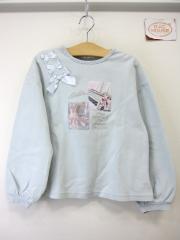 mezzo piano、140cm、カットソー、綿・ポリエステル、女の子用