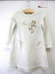 mezzo piano、120cm、ワンピース、綿・ポリエステル、女の子用