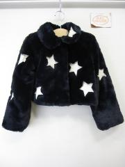 MONNALISA、110cm、コート、ポリエステル、女の子用