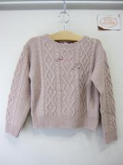 mezzo piano、120cm、プルオーバー、アクリル、女の子用