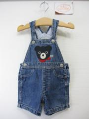 mikihouse DOUBLE.B、50～70cm、オーバーオール、綿、男の子用
