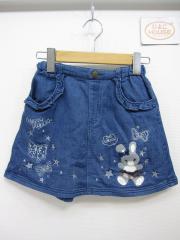 mezzo piano、130cm、スカート、綿・ポリエステル、女の子用