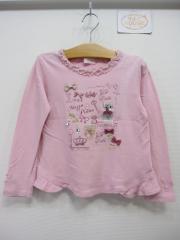 mezzo piano、130cm、カットソー、綿、女の子用