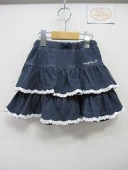 mezzo piano、130cm、キュロット、綿・ポリエステル、女の子用