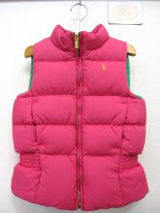 RALPH LAUREN、120cm、ベスト、ポリエステル、女の子用