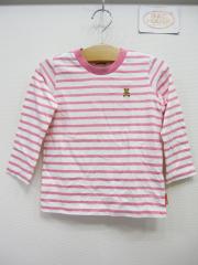mikihouse、100cm、Ｔシャツ、綿・ポリエステル、女の子用