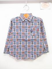 mikihouse、110cm、シャツ、綿、男の子用