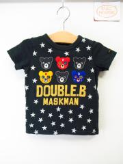 mikihouse DOUBLE.B、100cm、Ｔシャツ、綿、男の子用