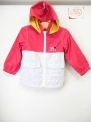 mikihouse DOUBLE.B、100cm、パーカー、ポリエステル、男女共用