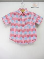 mikihouse、120cm、シャツ、綿、男女共用