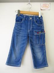 mikihouse DOUBLE.B、130cm、パンツ、綿・ポリウレタン、男女共用