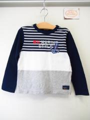 mikihouse、130cm、カットソー、綿、男の子用