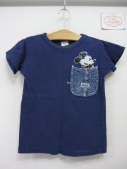 DENIM DUNGAREE、130cm、Ｔシャツ、綿、男女共用