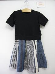 DENIM DUNGAREE、100cm、ワンピース、綿、女の子用